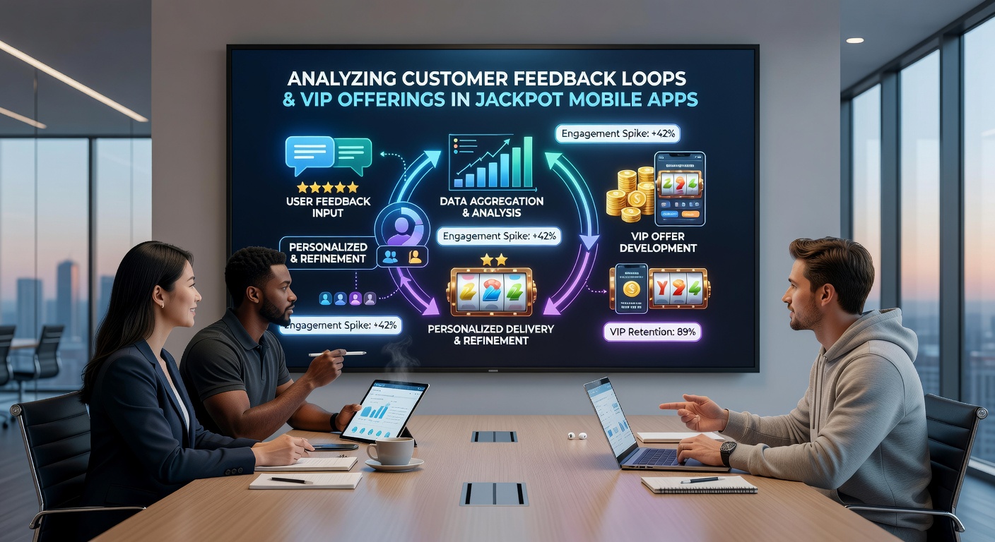 Datenanalyse-Dashboard für VIP-Feedback in einer mobilen Casino-App