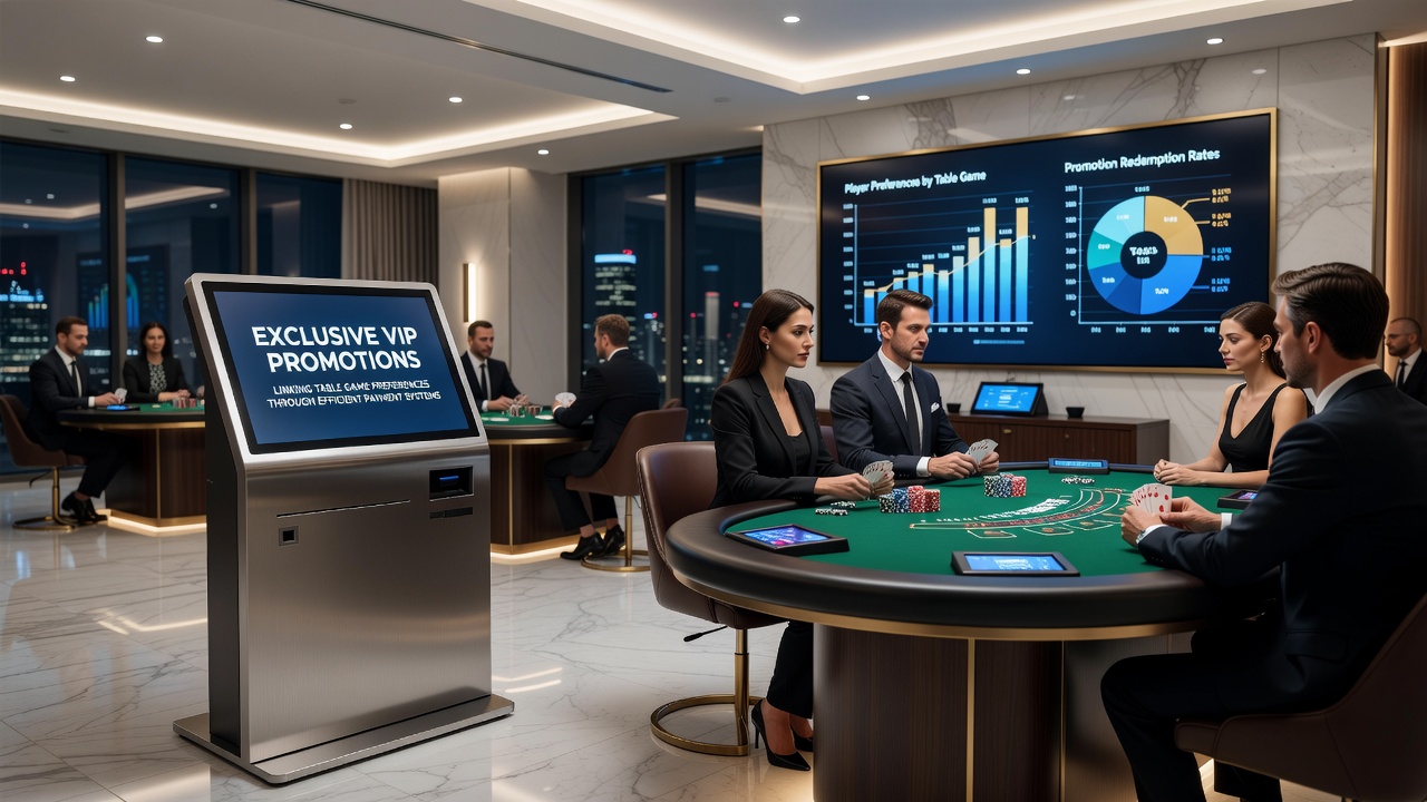 Darstellung von Tischspielpräferenzen und Zahlungseffizienz in exklusiven Casino-Tiers