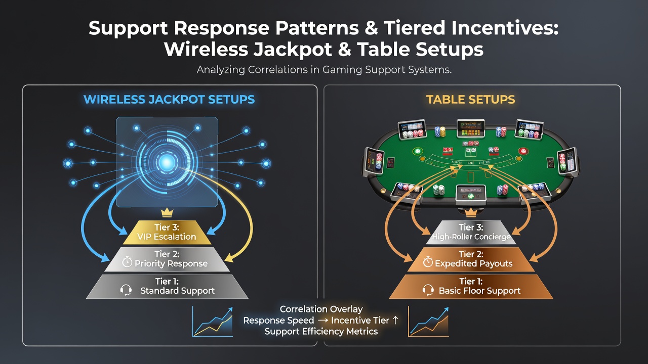 Support-Reaktionsmuster in mobilen Casino-Umgebungen mit gestaffelten Anreizen